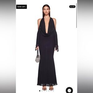 SOLD - I.AM.GIA Rosanna Black Maxi dress